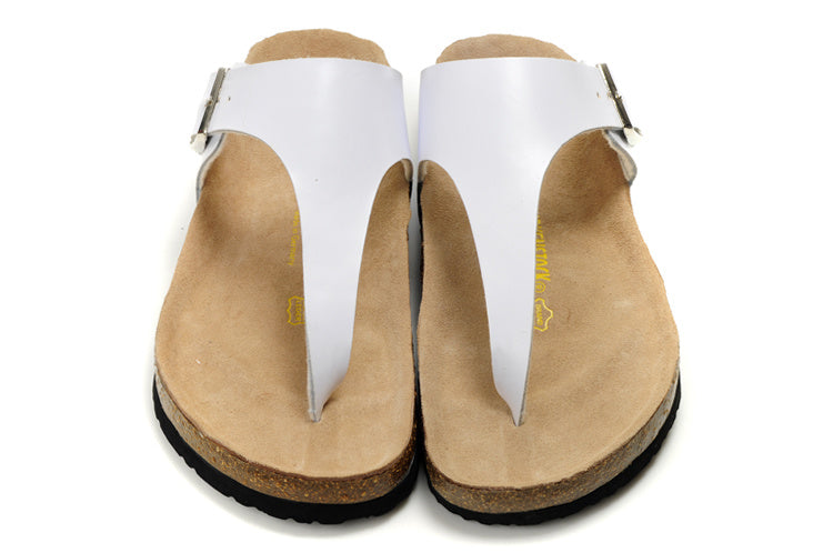 Birk Gizeh Thong Sandal White