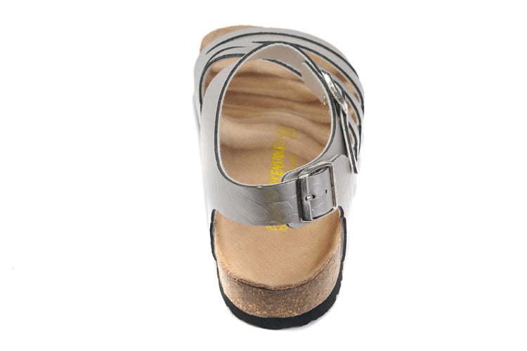Birk Salinas Sandal Silver Metallic