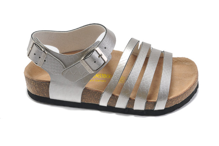 Birk Salinas Sandal Silver Metallic