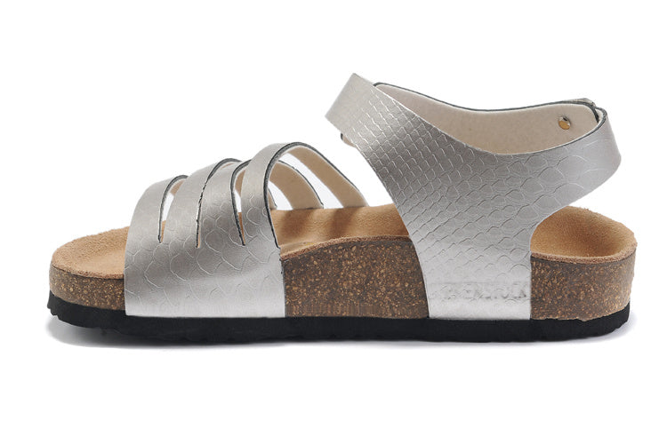 Birk Salinas Sandal Silver Metallic