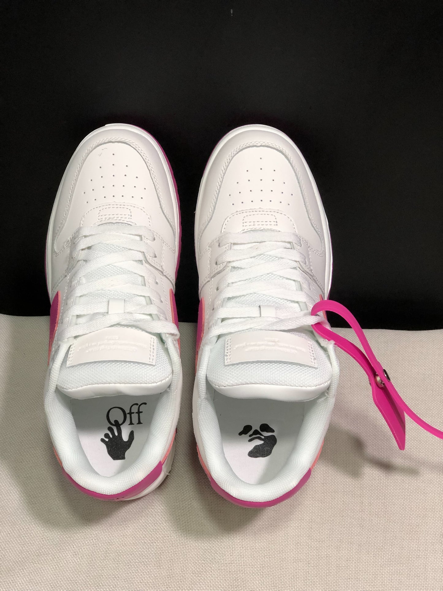 Off-White  out of office sneakers - white