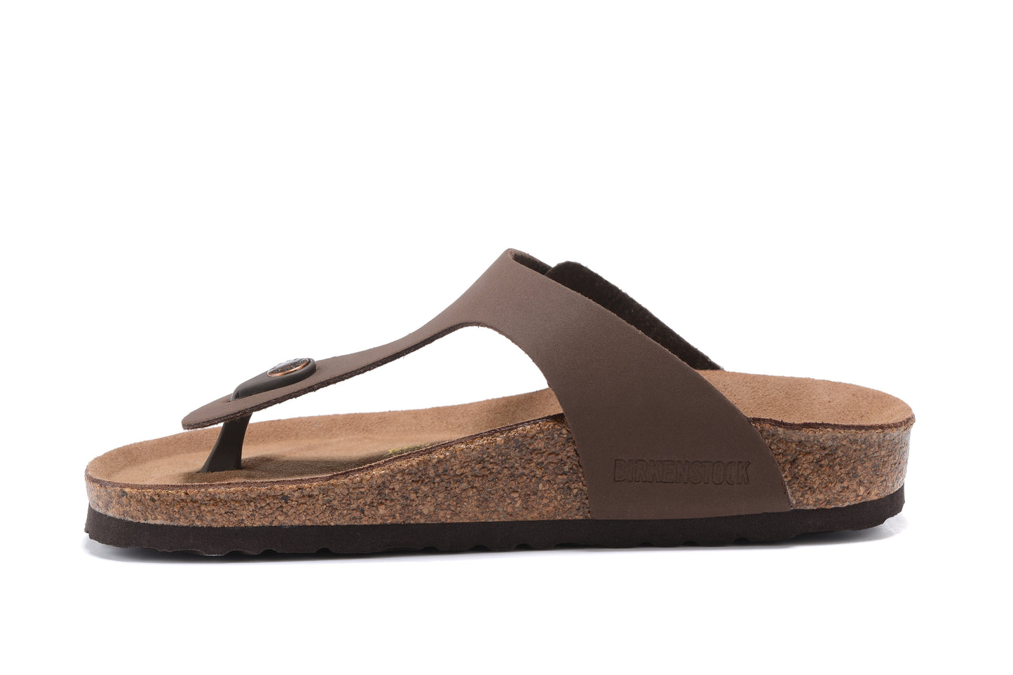 Birk Gizeh Smooth Leather - Dark Brown 1