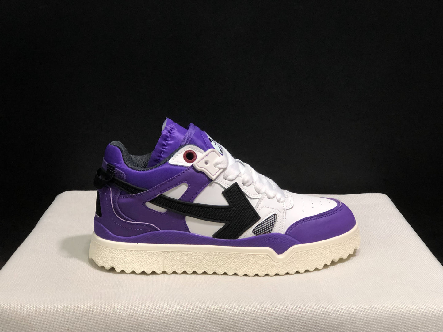 Off-White Out Of Office purple black