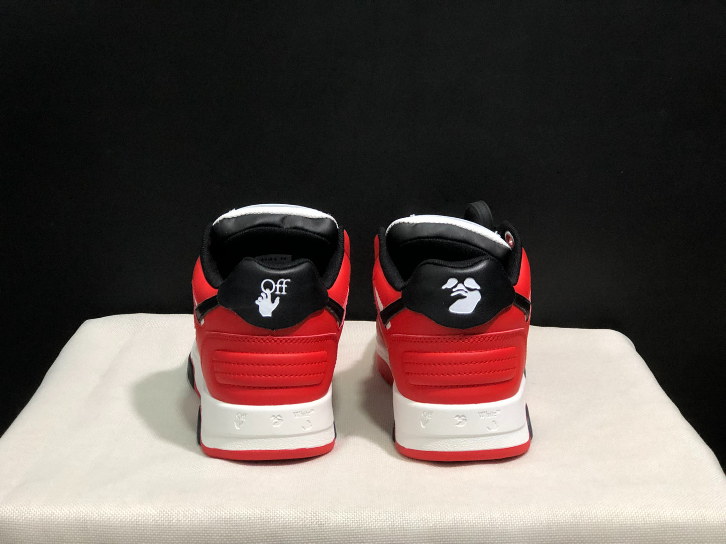 Off-White Out Of Office  Red & Black