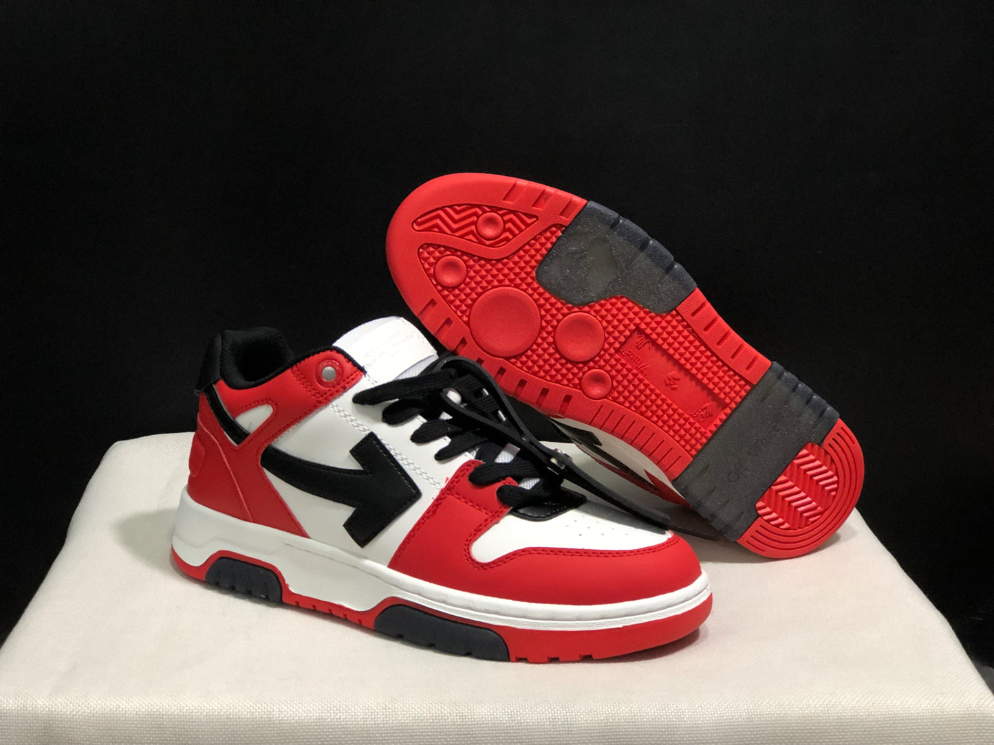 Off-White Out Of Office  Red & Black