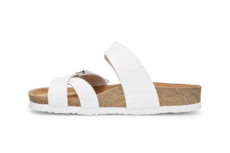 Birk Mayari Sandal White Birko-Flor