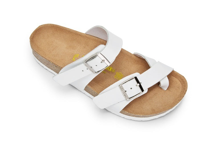 Birk Mayari Sandal White Birko-Flor