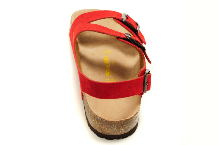 Birk Milano (Red Suede)