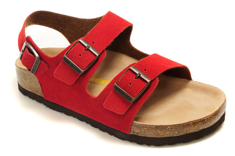 Birk Milano (Red Suede)