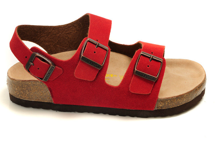 Birk Milano (Red Suede)