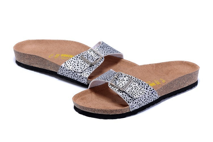 Birk Madrid Slide Sandal Dalmatian Print