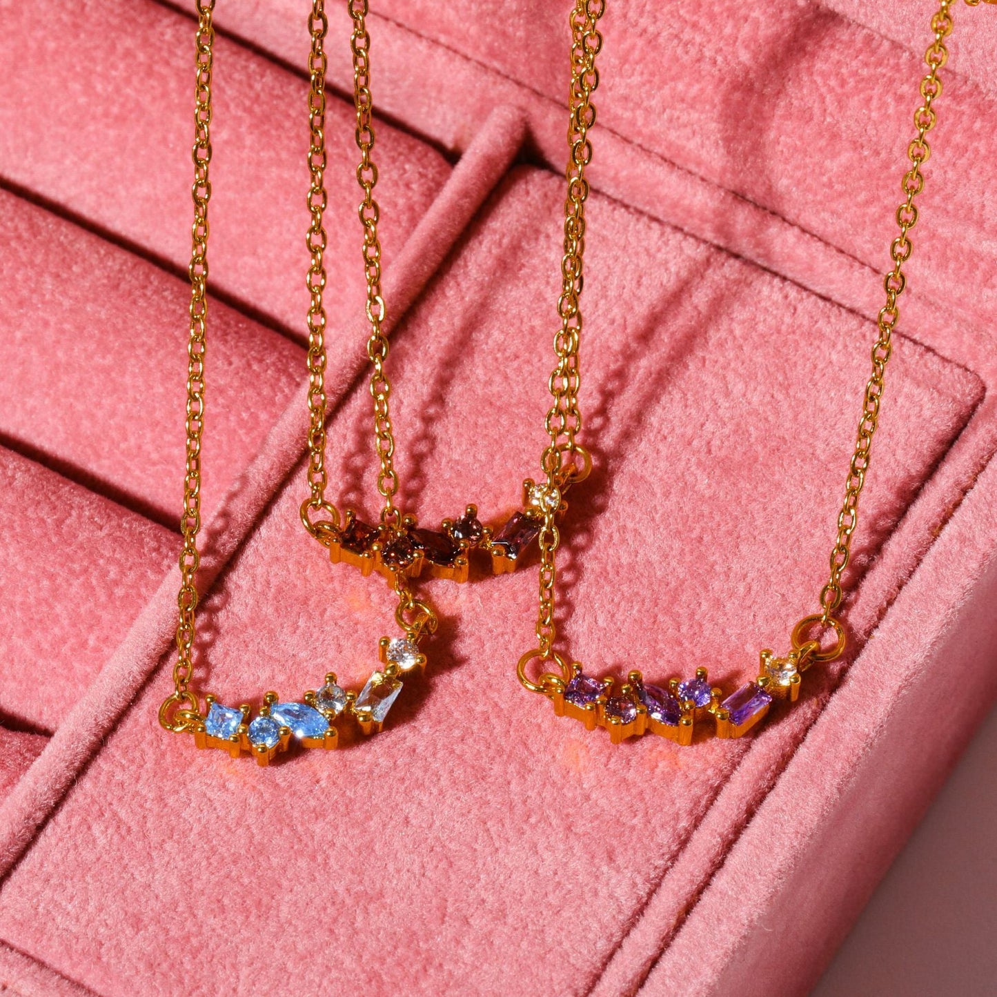 Hope&Love  Rainbow Candy Necklace