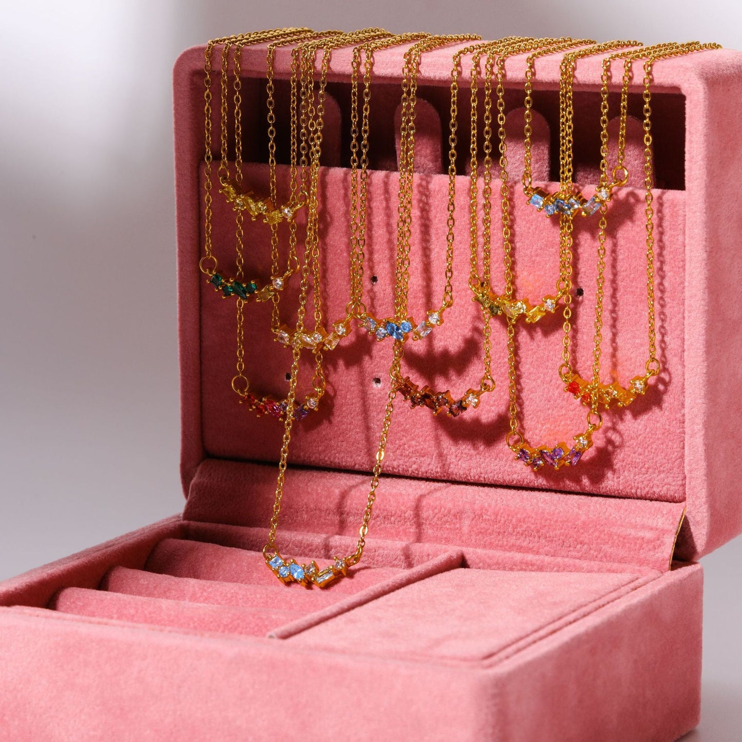 Hope&Love  Rainbow Candy Necklace
