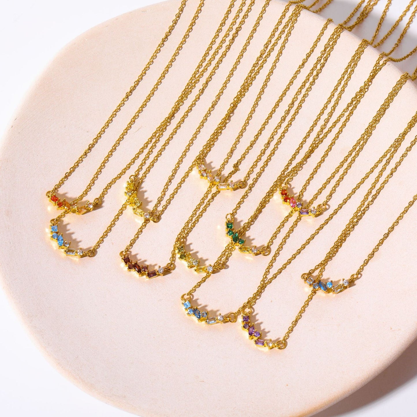 Hope&Love  Rainbow Candy Necklace