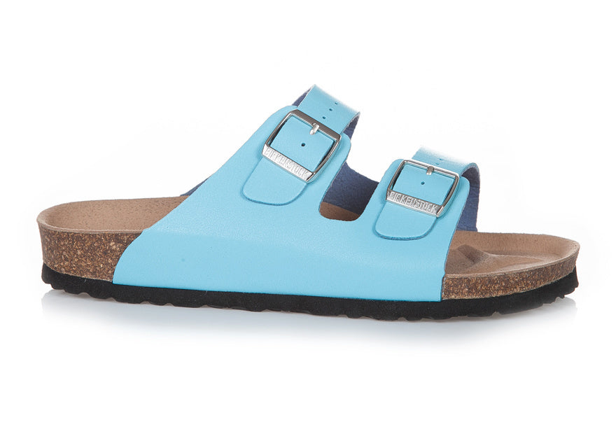 Birk Arizona (Light Blue / Sky Blue Birko-Flor / Synthetic Leather)