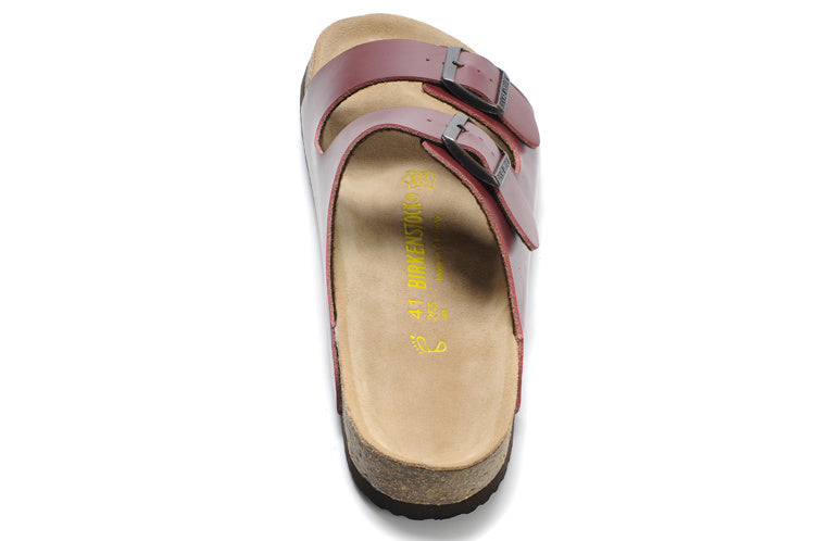 Birk Arizona (Burgundy / Maroon Birko-Flor / Synthetic Leather)