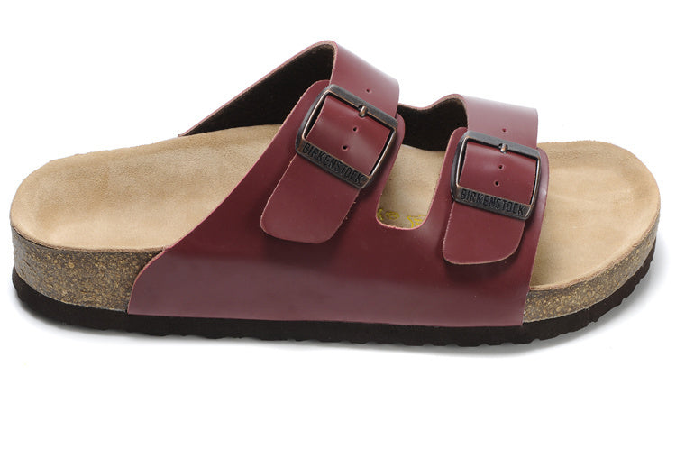 Birk Arizona (Burgundy / Maroon Birko-Flor / Synthetic Leather)