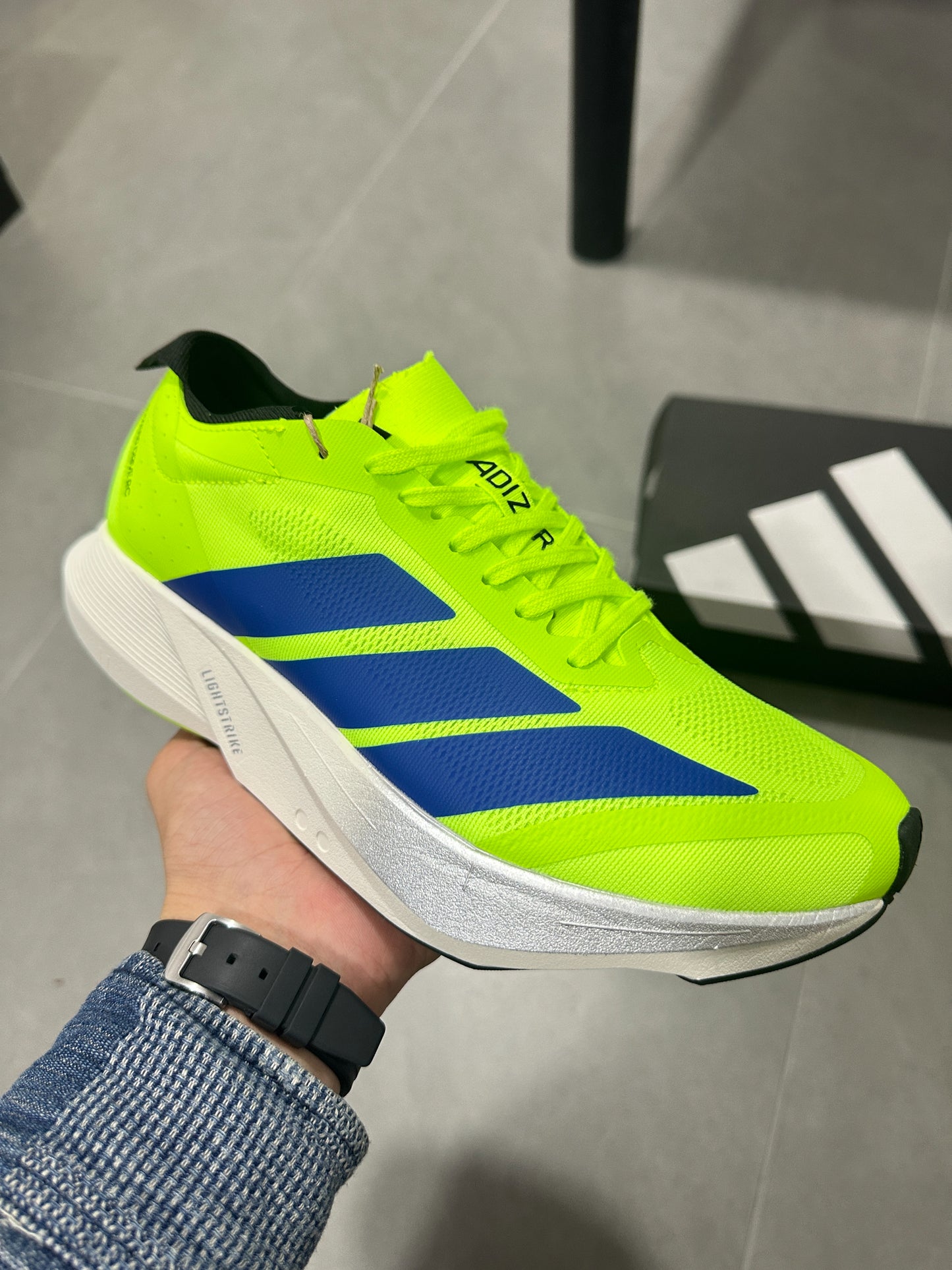Adidas Adizero Drive RC Running Shoes Yellow | Blue