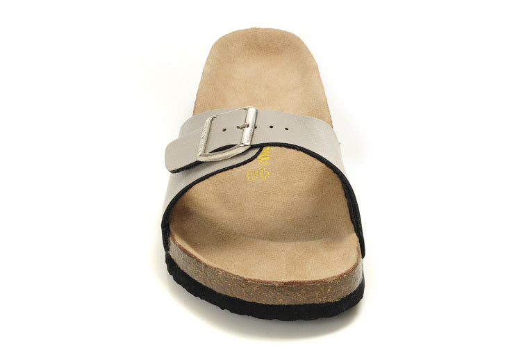 Birk Madrid Slide Sandal Light Gray