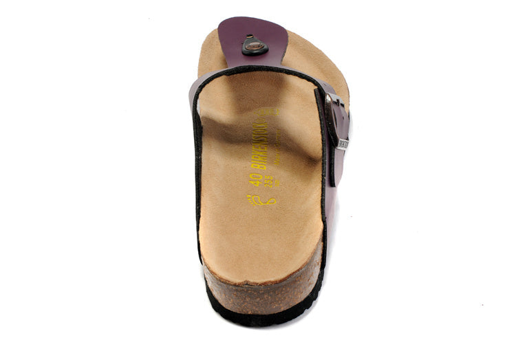 Birk Gizeh Purple Birko-Flor Sandals