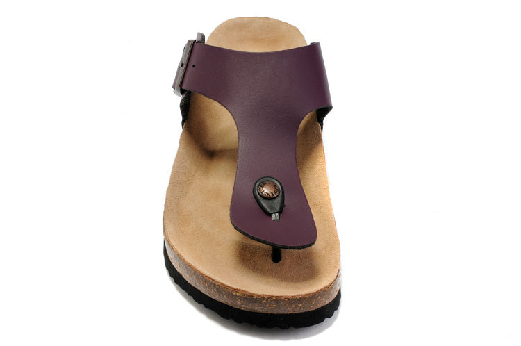 Birk Gizeh Purple Birko-Flor Sandals