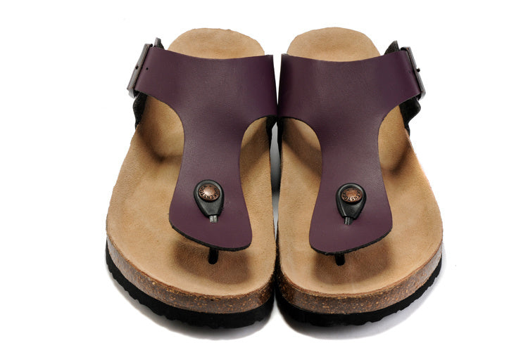 Birk Gizeh Purple Birko-Flor Sandals