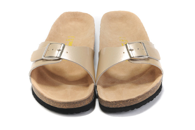 Birk Madrid Slide Sandal Light Gold