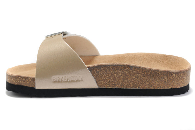 Birk Madrid Slide Sandal Light Gold