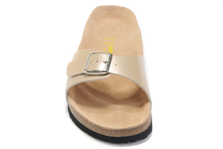 Birk Madrid Slide Sandal Light Gold