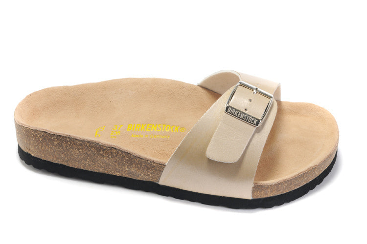 Birk Madrid Slide Sandal Light Gold