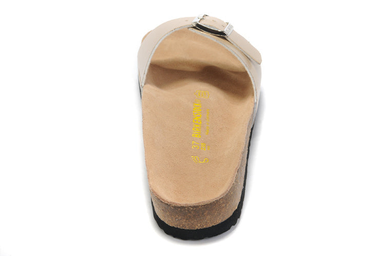 Birk Madrid Slide Sandal Light Gold
