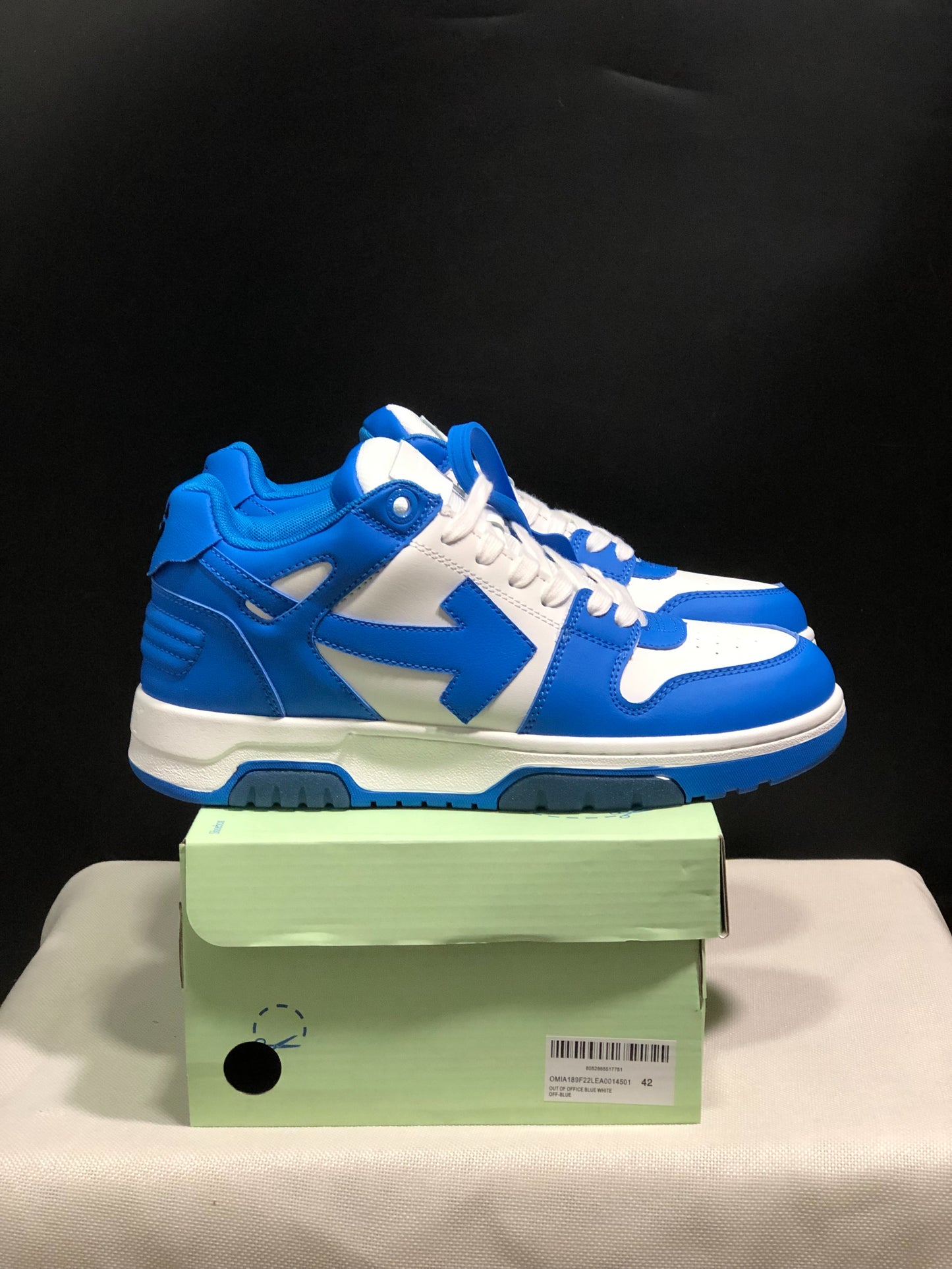OFF-WHITE out the office Navy Blue