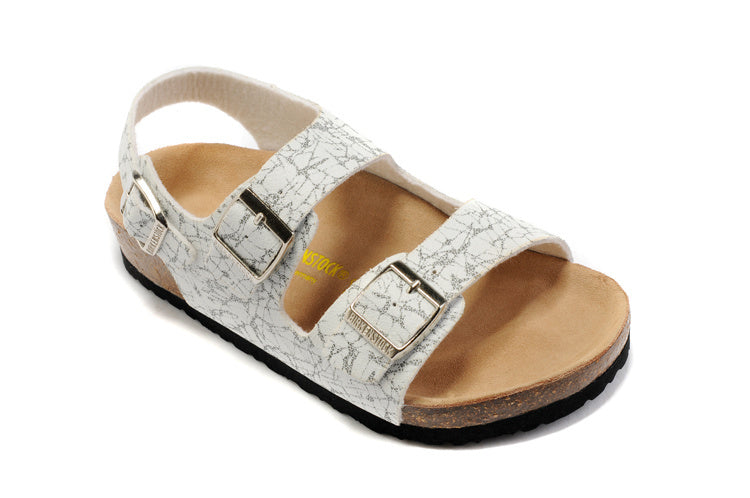 Birk Milano White Marble Print