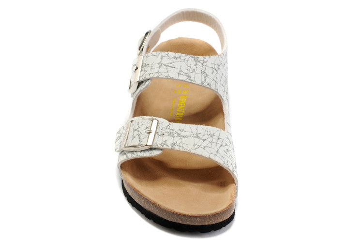 Birk Milano White Marble Print