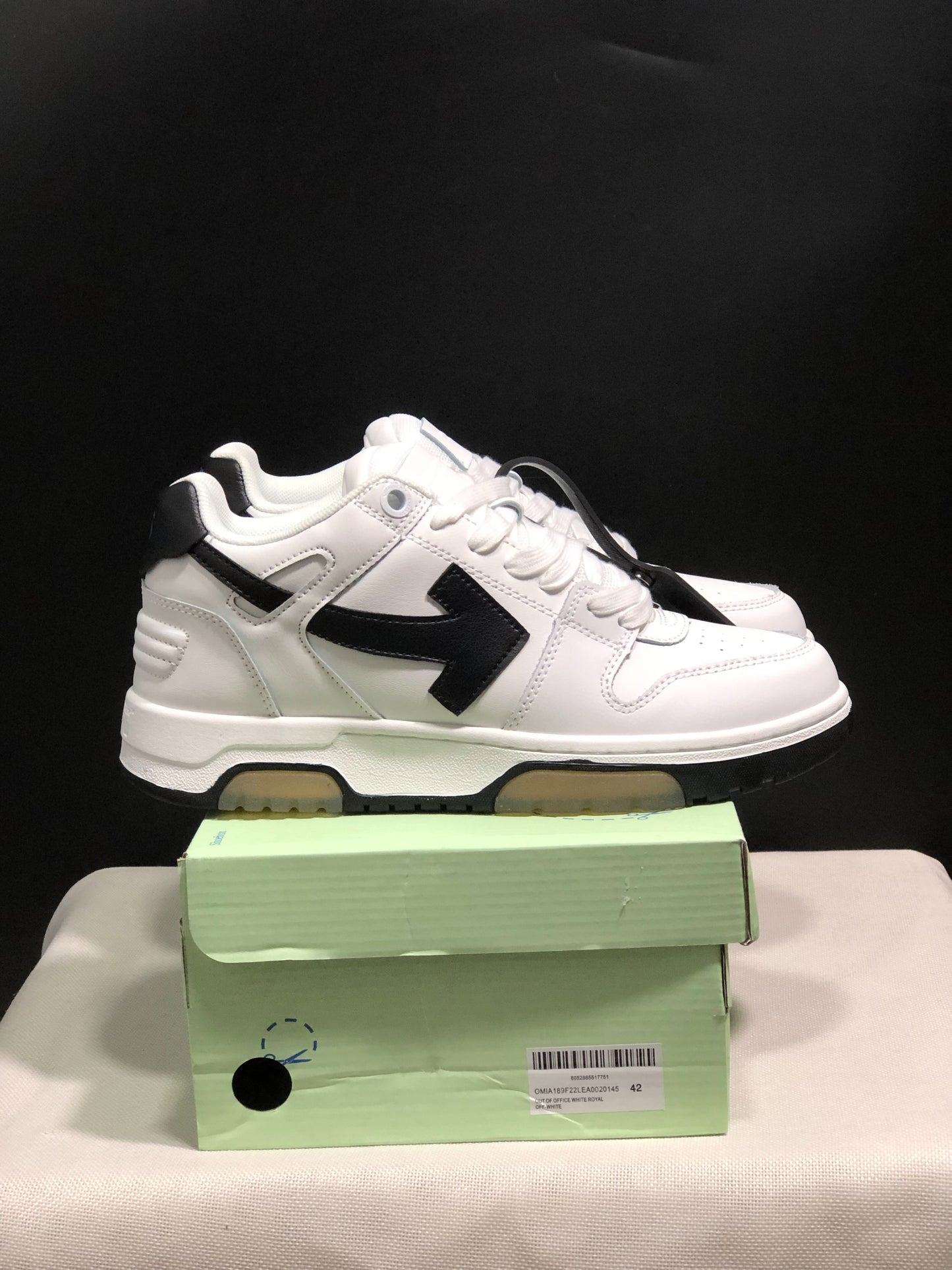 OFF-WHITE Out Of Office  Black White Blue