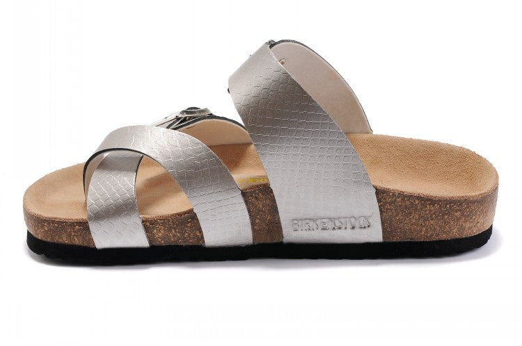 Birk Mayari Sandal Silver Metallic