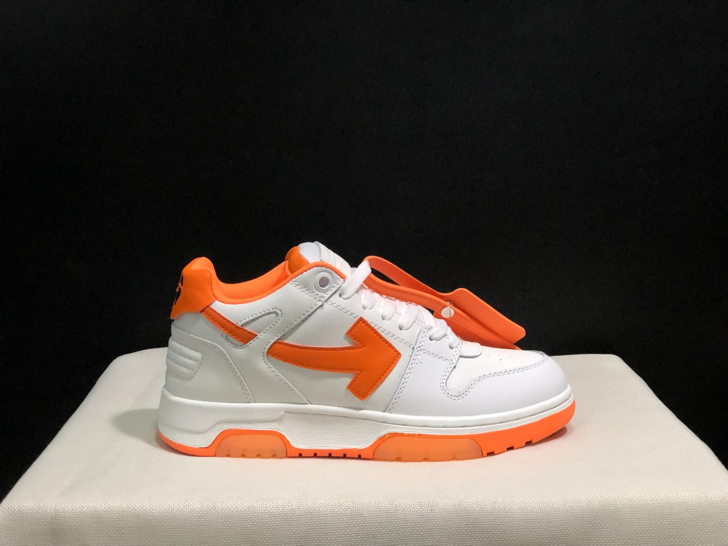 Off-White Out of Office White Orange