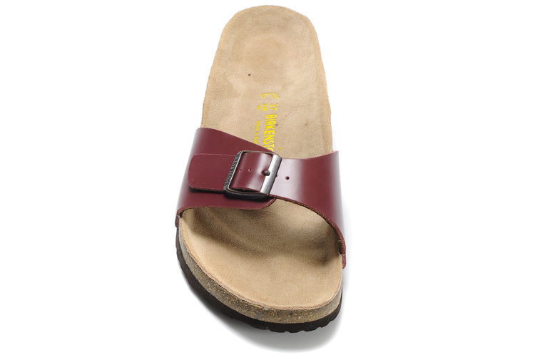 Birk Madrid Slide Sandal Maroon