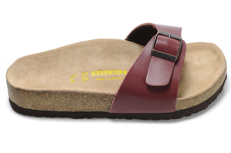 Birk Madrid Slide Sandal Maroon