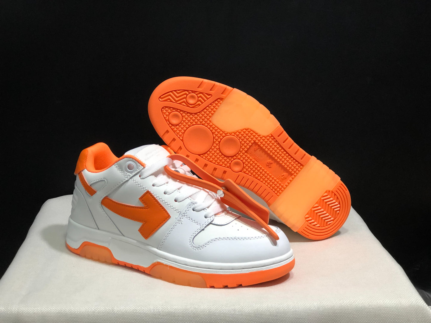 Off-White Out of Office White Orange