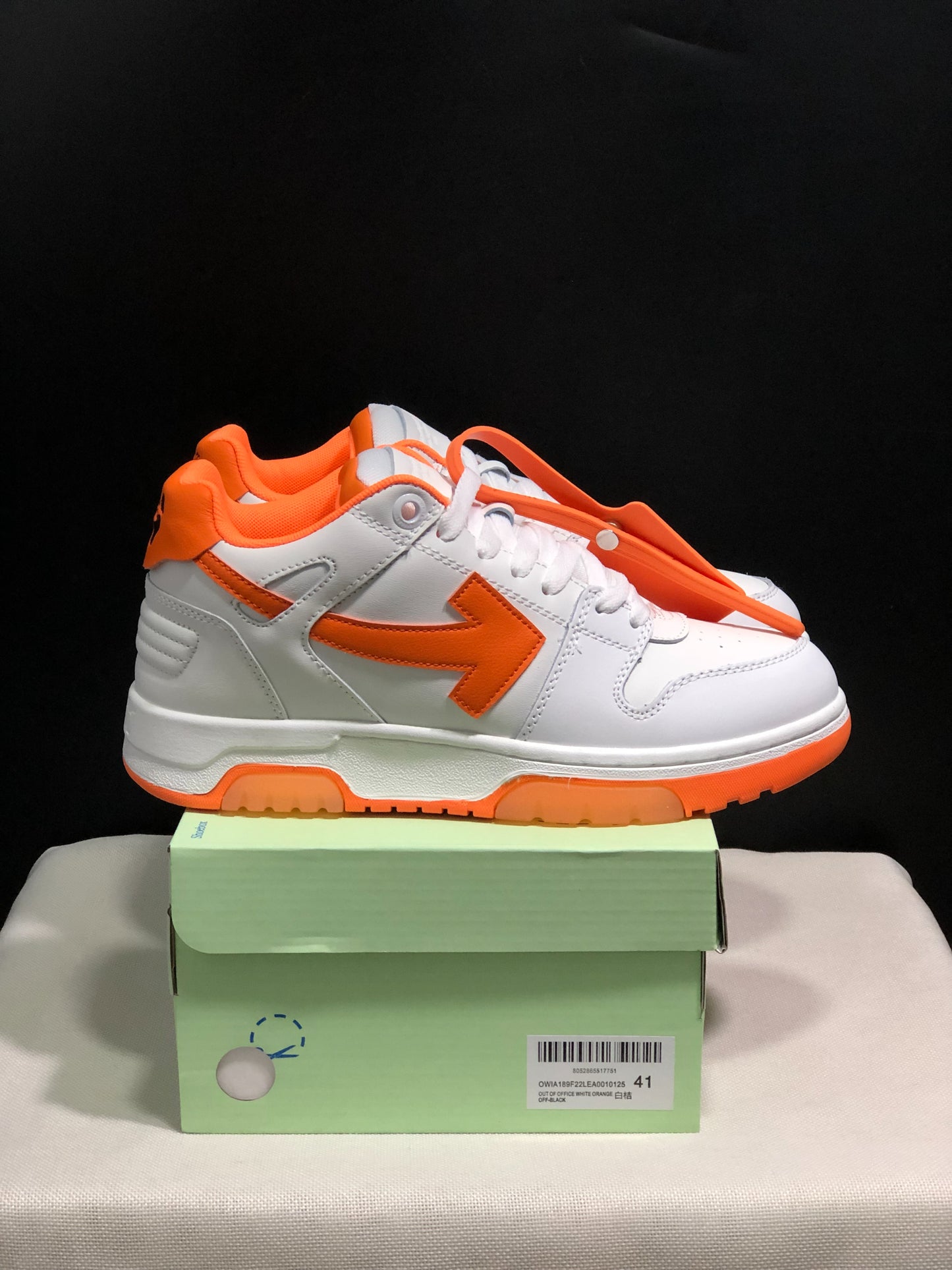 Off-White Out of Office White Orange