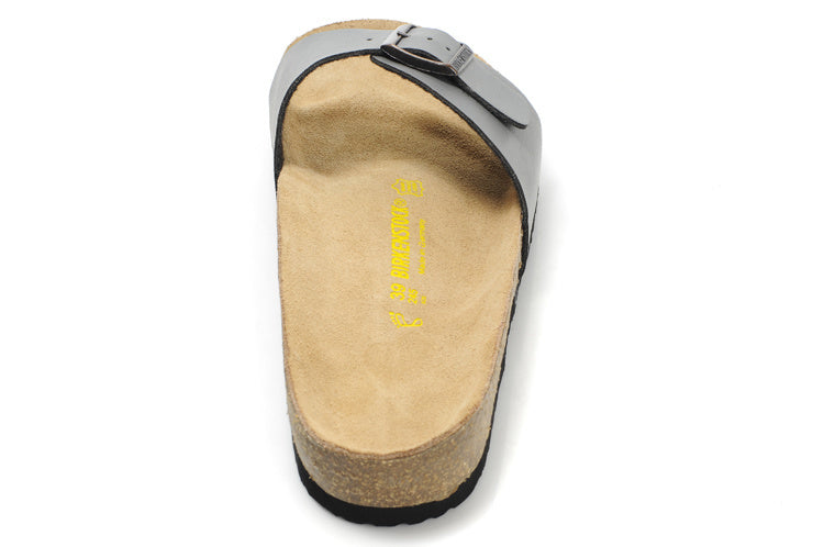 Birk Madrid Slide Sandal Gray