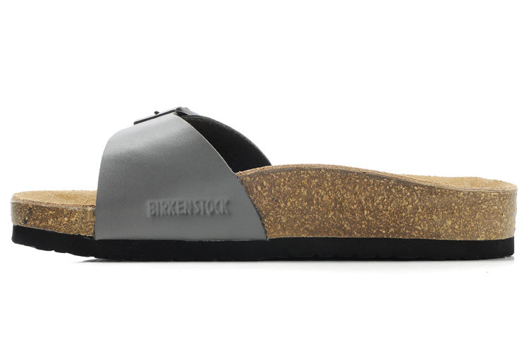 Birk Madrid Slide Sandal Gray