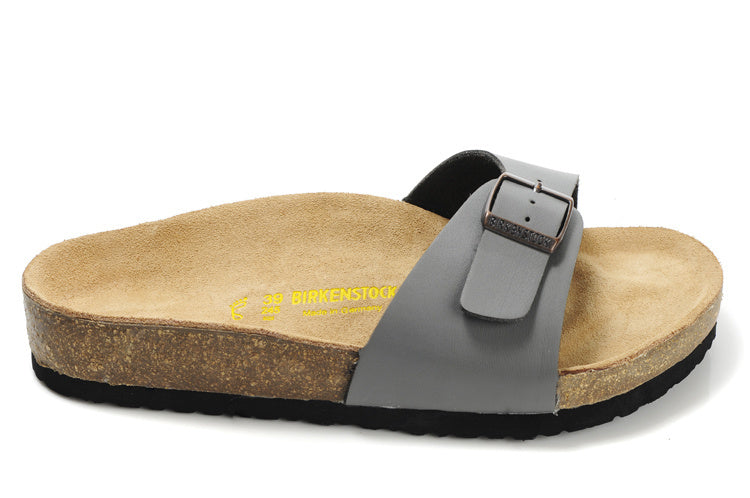Birk Madrid Slide Sandal Gray