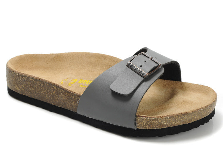 Birk Madrid Slide Sandal Gray