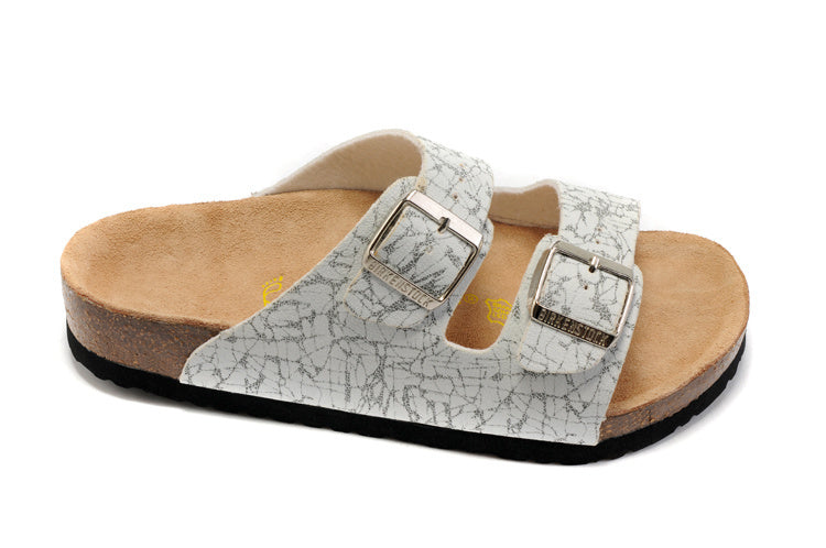 Birk Arizona (Marble Print / White Crackle Birko-Flor)