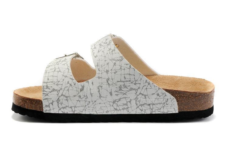 Birk Arizona (Marble Print / White Crackle Birko-Flor)