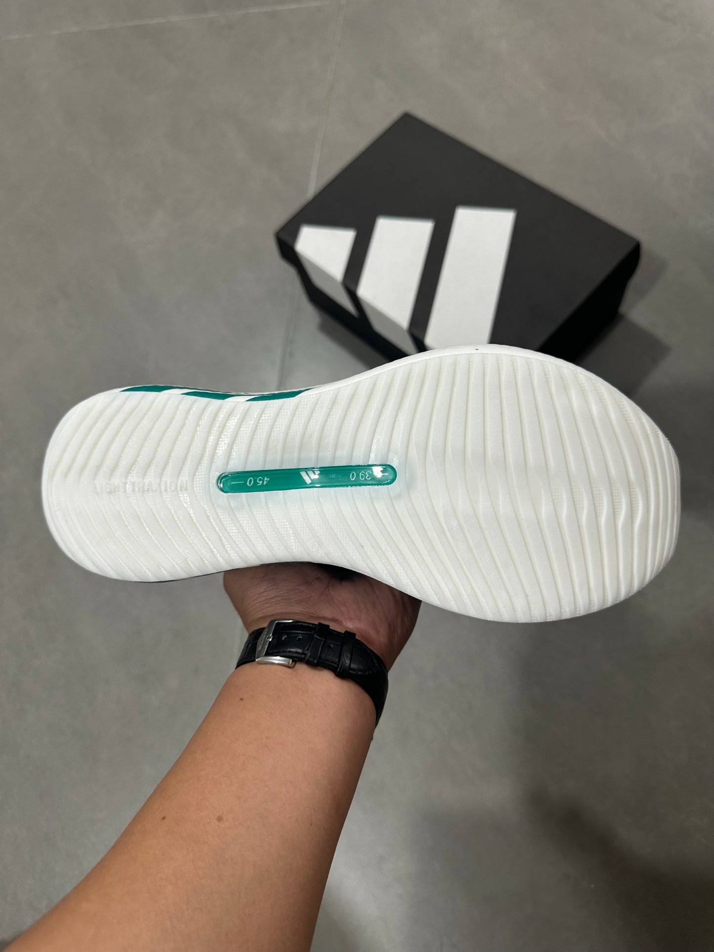Adidas HYPERBOOST EDGE Running Shoes Green | White