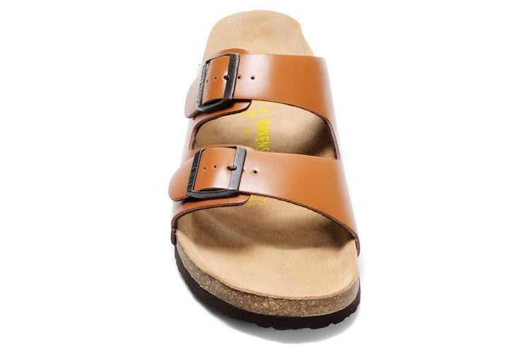 Birk Arizona (Cognac / Tan Birko-Flor / Synthetic Leather)