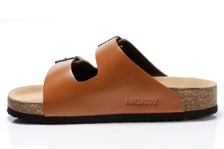 Birk Arizona (Cognac / Tan Birko-Flor / Synthetic Leather)